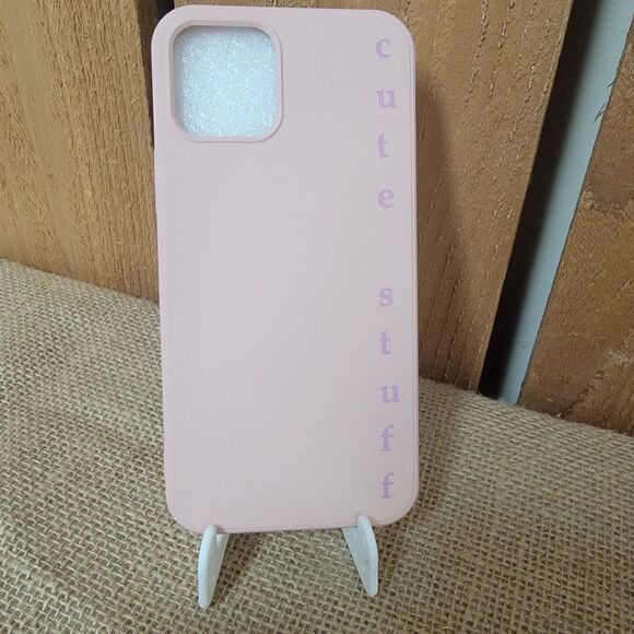 iPhone 6.1 Case 12 13 14 15 16 LILaux Cute Stuff Pink New - Picture 1 of 4